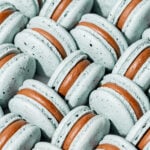 robin's egg macarons.