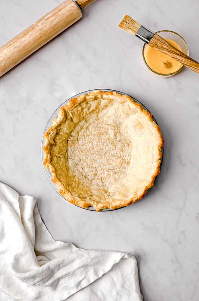 par-baked pie crust 