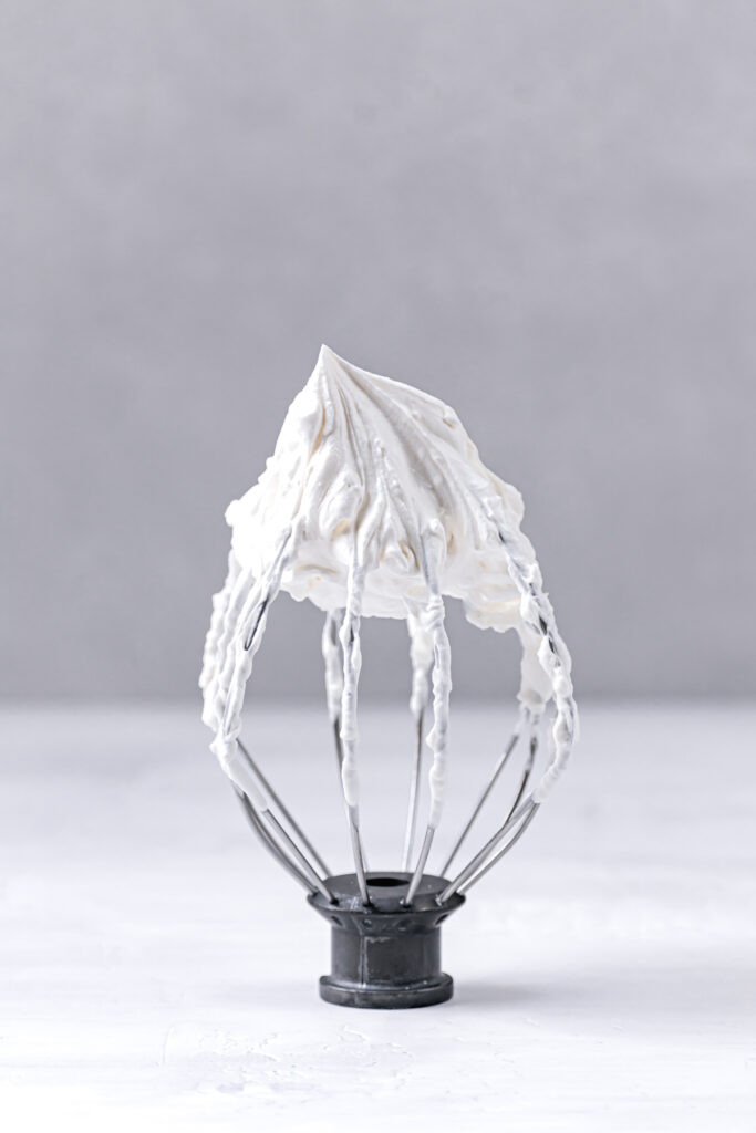 frosting on whisk 