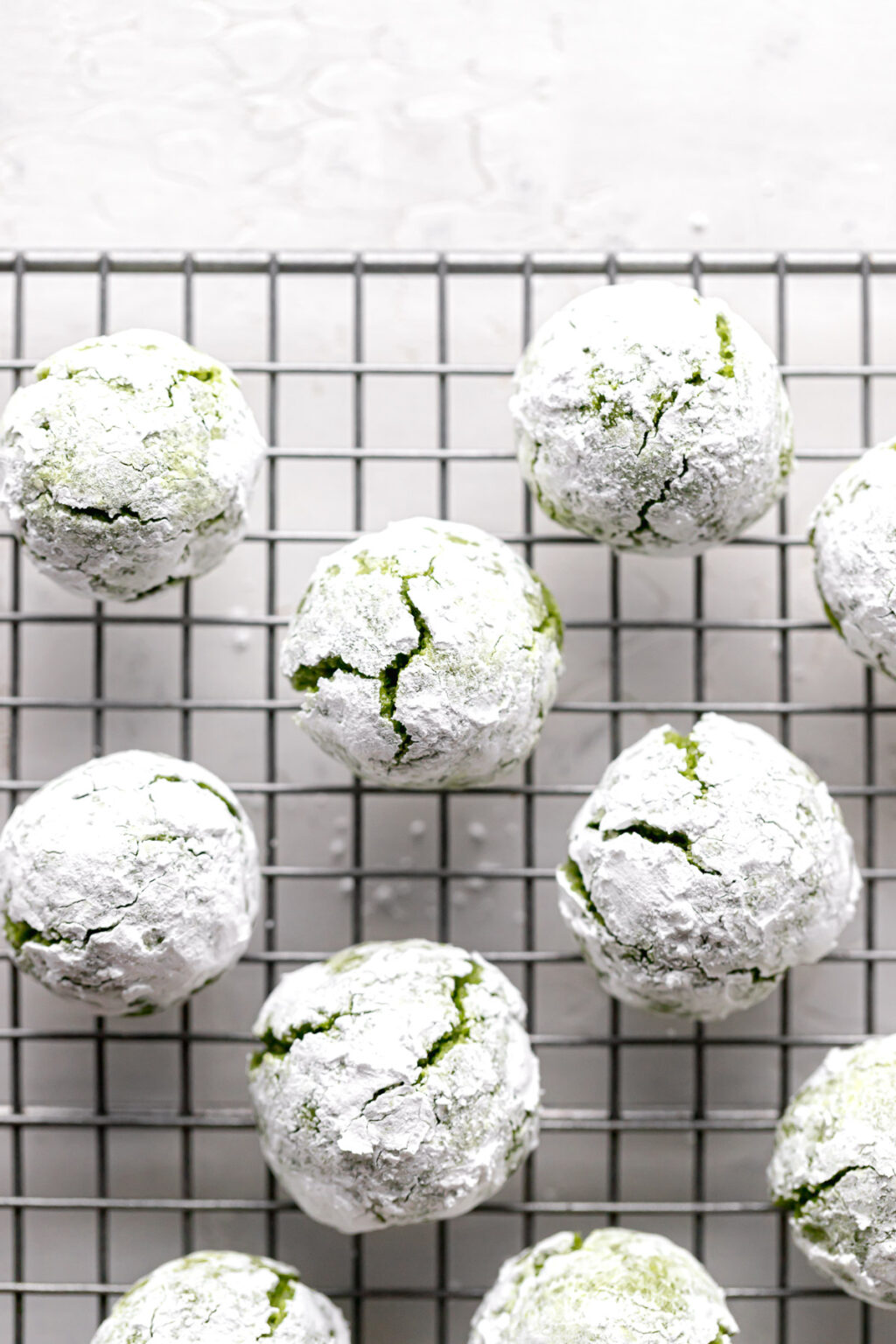 Matcha Amaretti Cookies - Sloane&rsquo;s Table