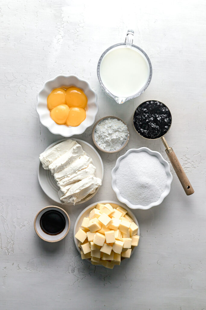 ingredients for the german buttercream