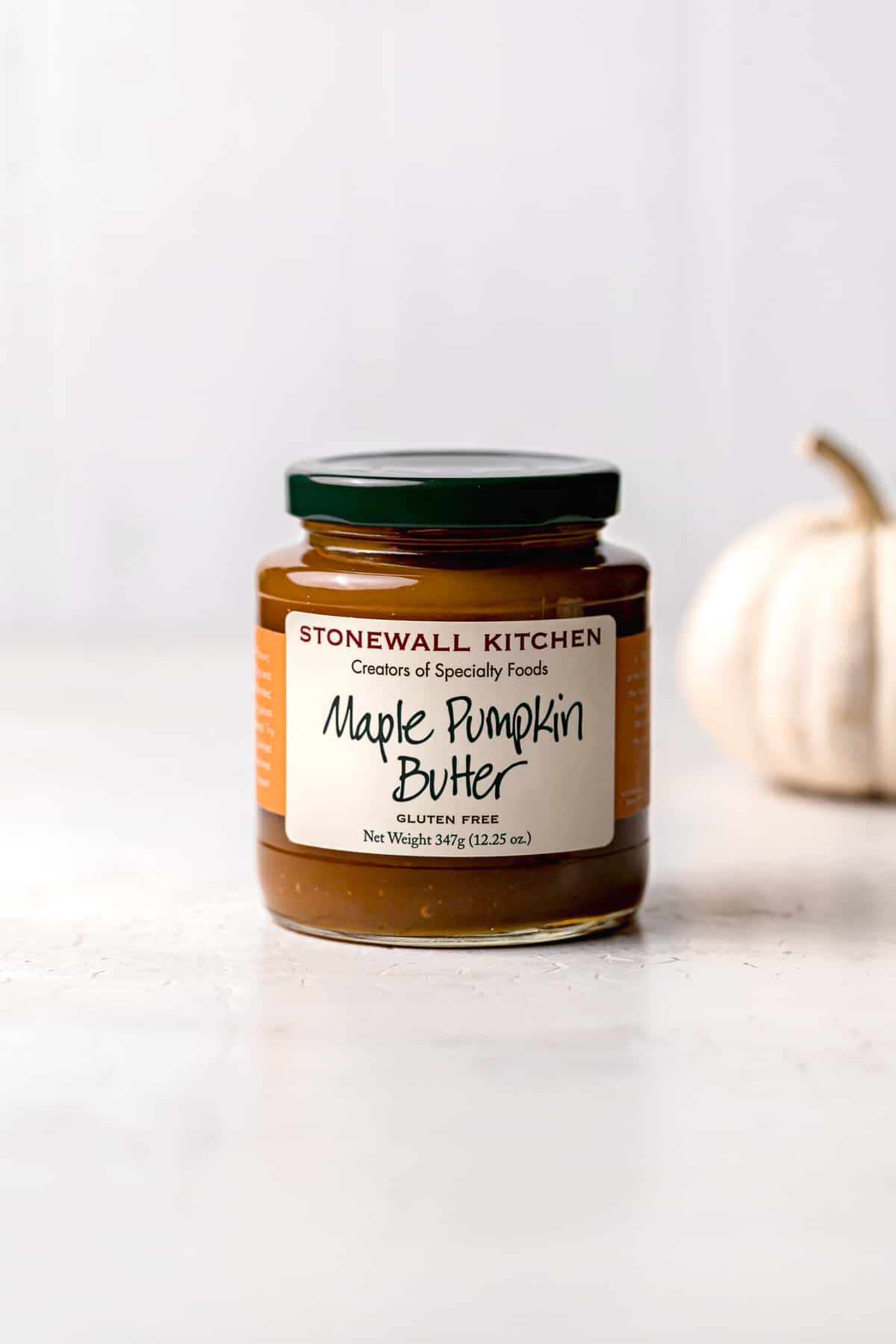 jar of maple pumpkin butter