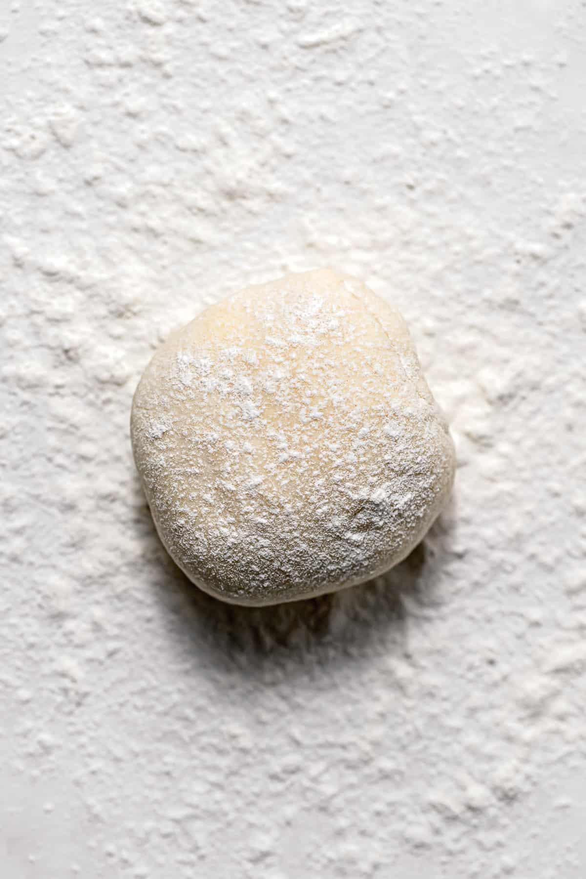 pie dough on floured surface. 