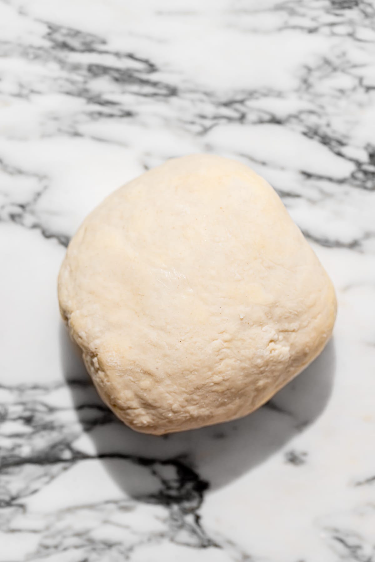 rolled and chilled ball of galette dough.