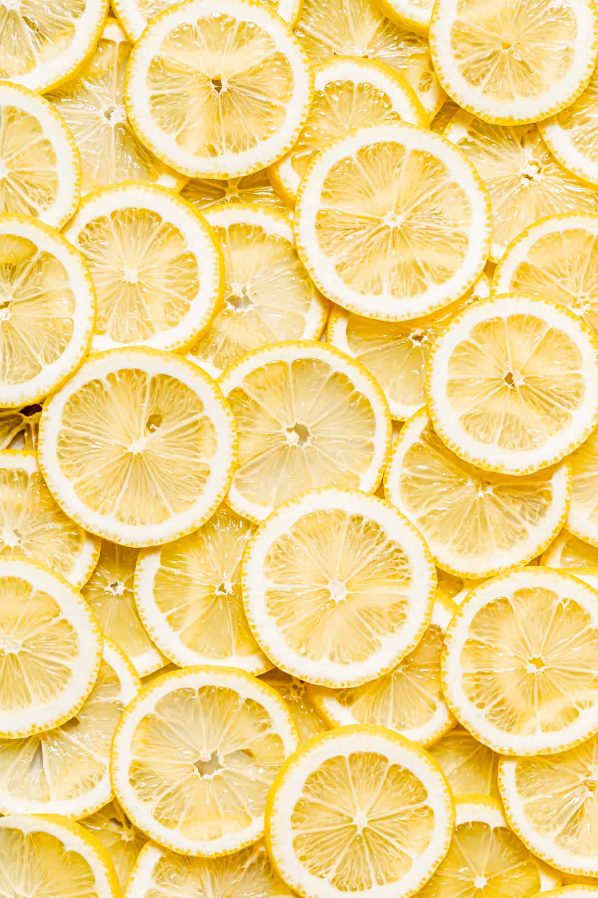 lemon slices.