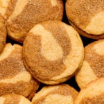 marbled ginger molasses snickerdoodles.