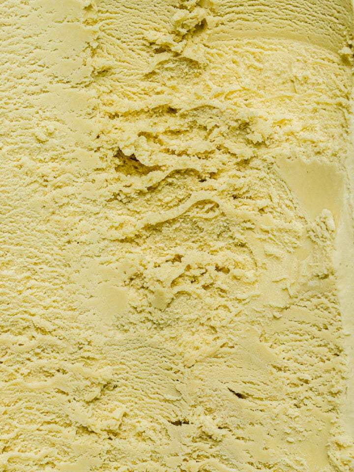 pistachio ice cream.